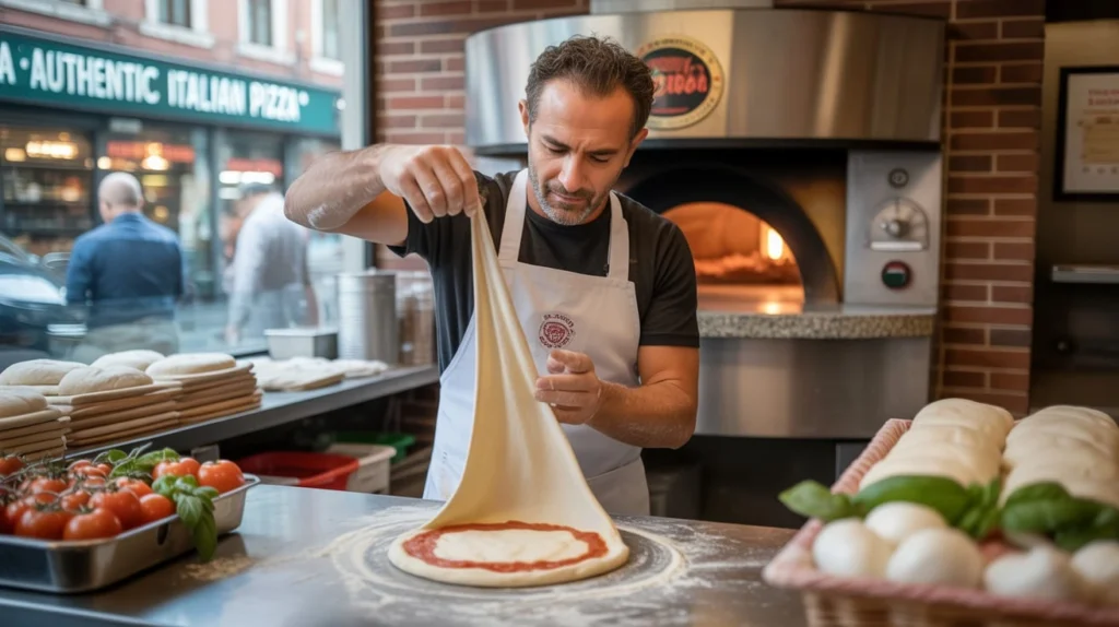 Pizza cooking techniques